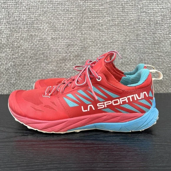 La Sportiva Women's Size 7 Kaptiva Hibiscus Malibu Blue Training Racing Shoe - Picture 2 of 11